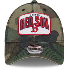 Boston Red Sox New Era Gameday 9FORTY Adjustable Hat - Camo Hats
