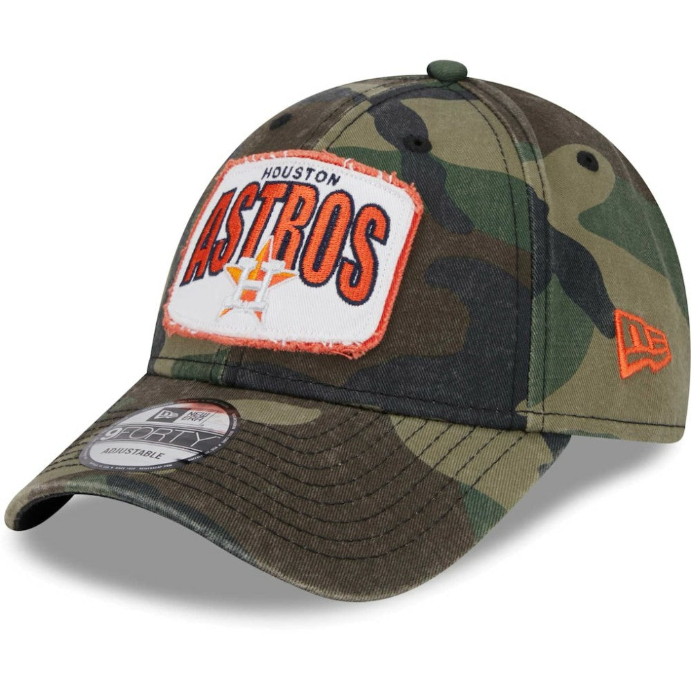 Houston Astros New Era Gameday 9FORTY Adjustable Hat - Camo Hats