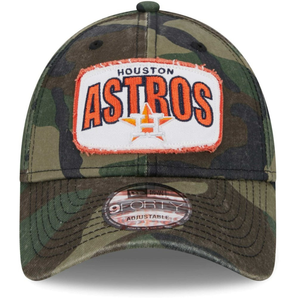 Houston Astros New Era Gameday 9FORTY Adjustable Hat - Camo Hats
