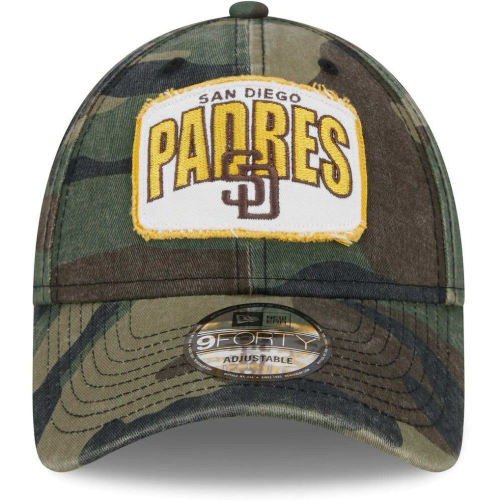 San Diego Padres New Era Gameday 9FORTY Adjustable Hat - Camo Hats