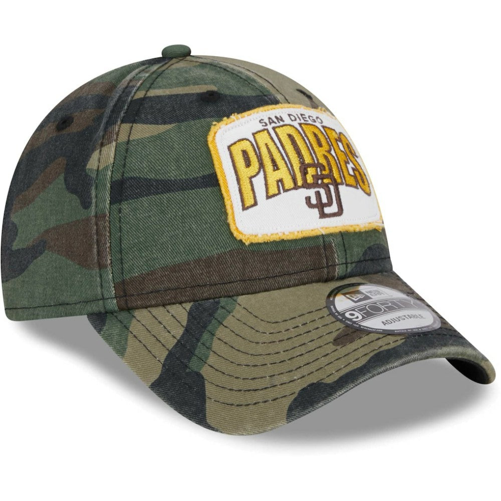 San Diego Padres New Era Gameday 9FORTY Adjustable Hat - Camo Hats