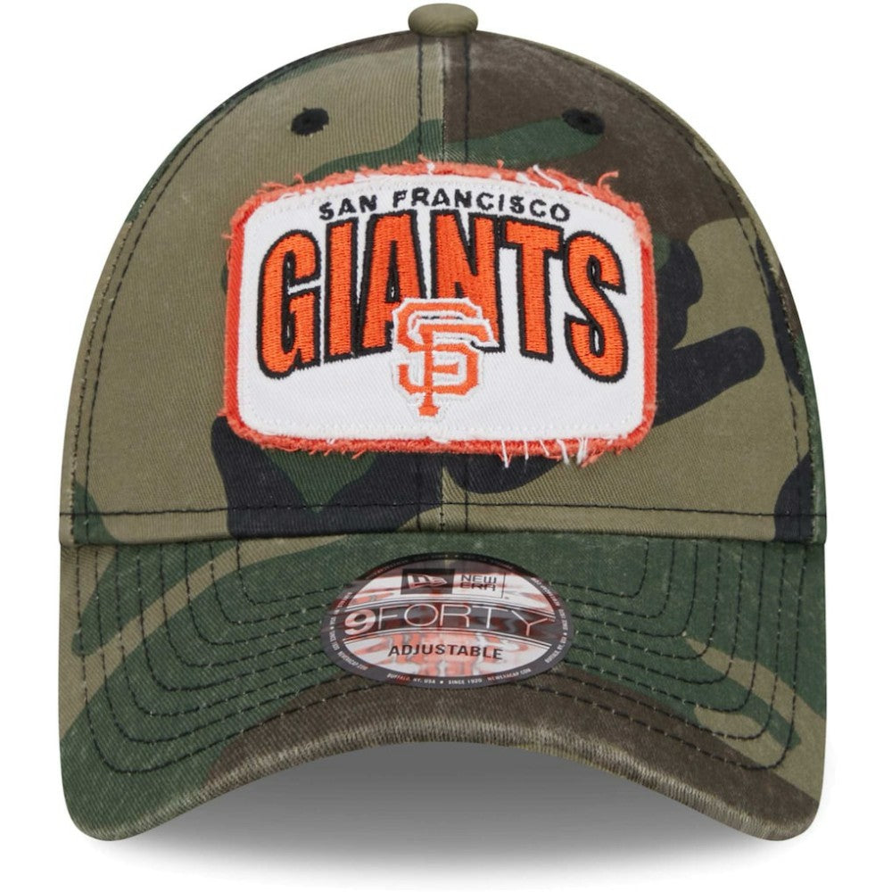 San Francisco Giants New Era Gameday 9FORTY Adjustable Hat - Camo Hats
