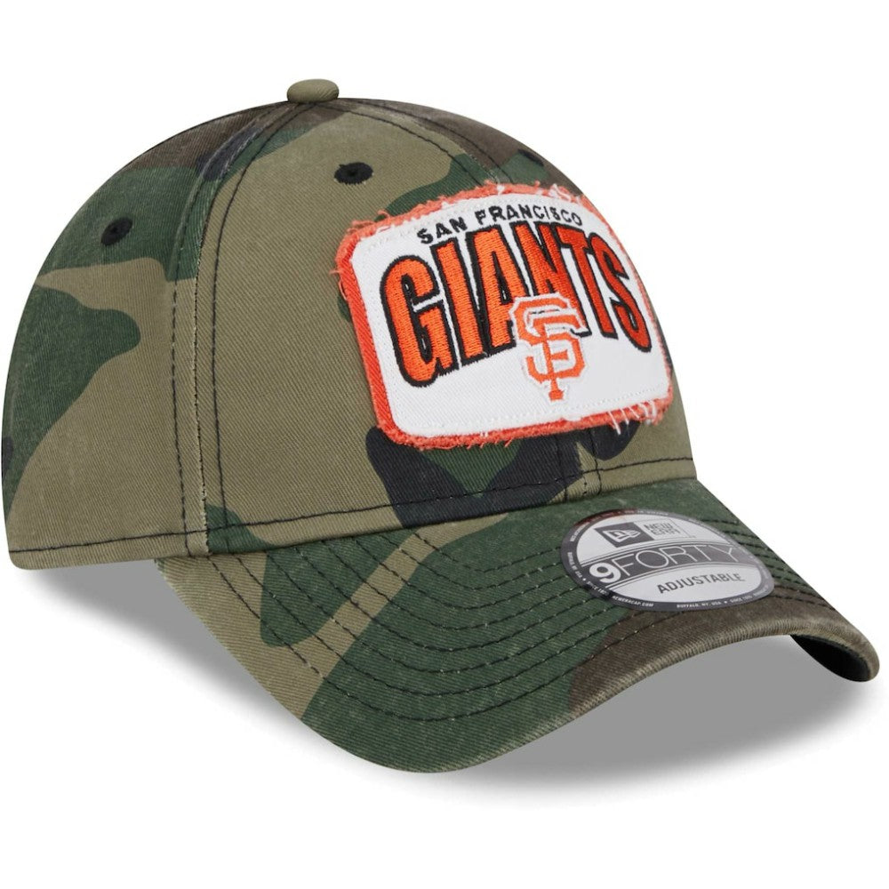 San Francisco Giants New Era Gameday 9FORTY Adjustable Hat - Camo Hats