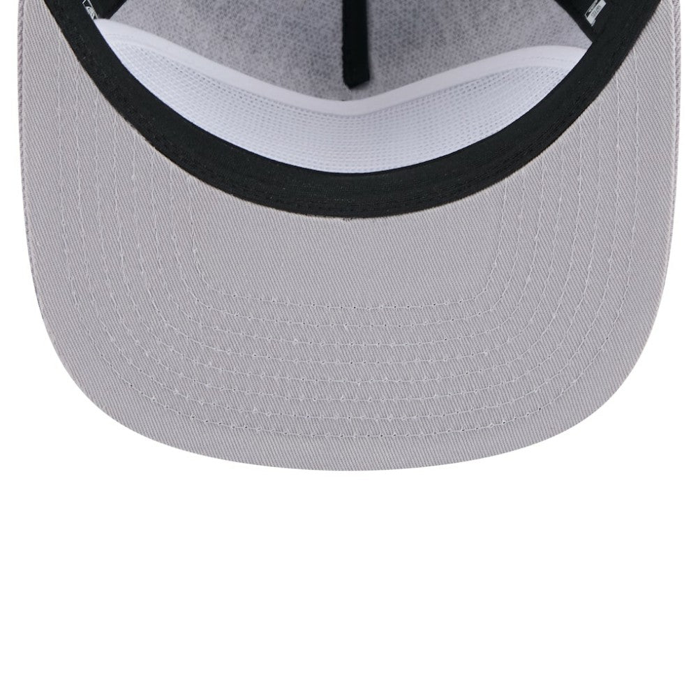 Detroit Tigers New Era Throwback Meshback Golfer Hat - Black Hats