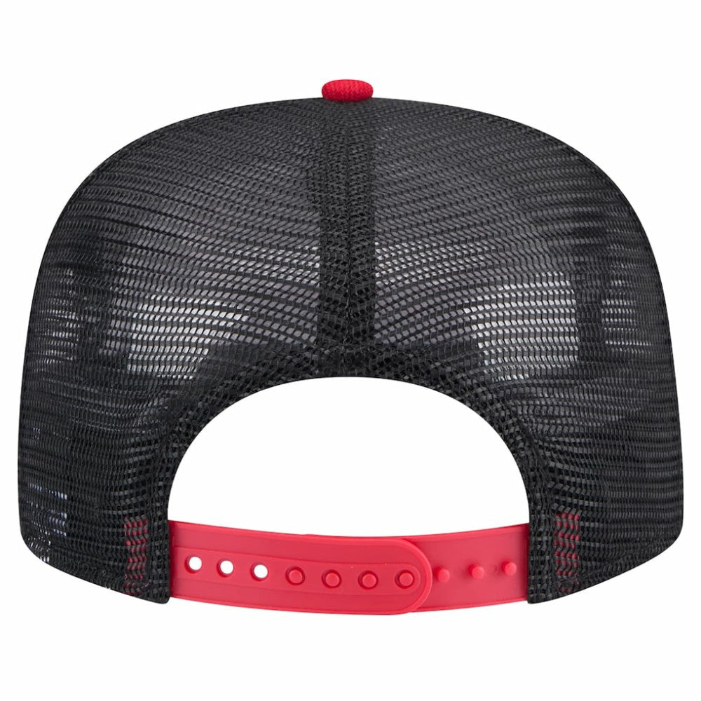 Minnesota Twins New Era Throwback Meshback Golfer Hat - Black Hats