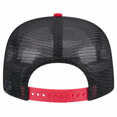 Minnesota Twins New Era Throwback Meshback Golfer Hat - Black Hats