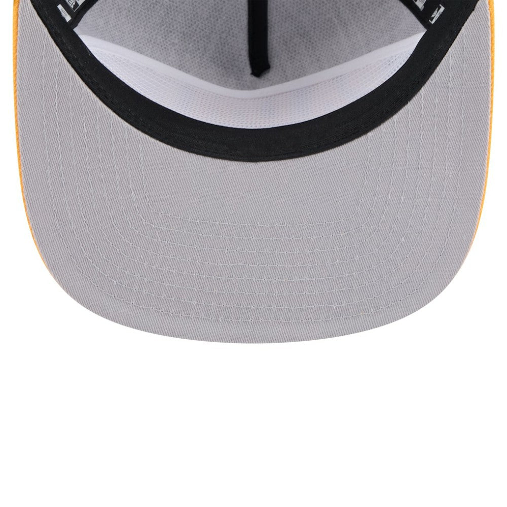 San Diego Padres New Era Throwback Meshback Golfer Hat - Black Hats