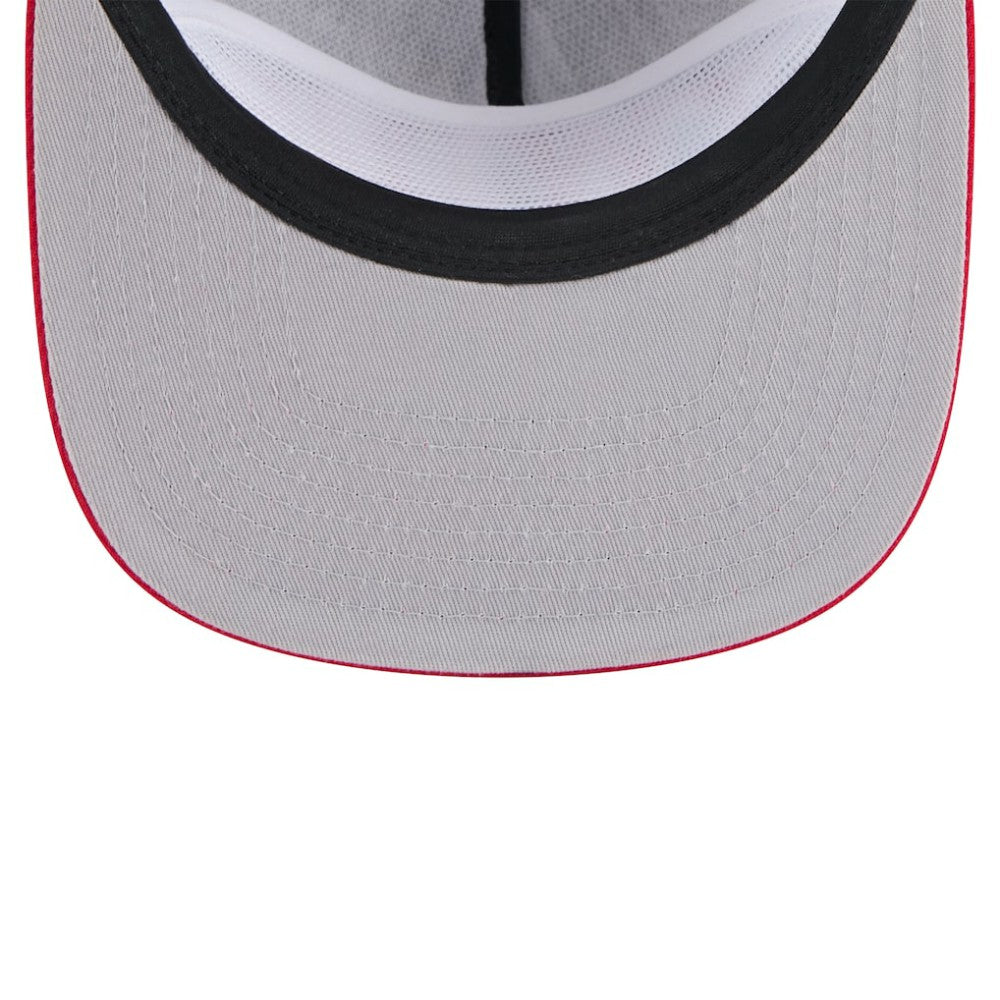 Washington Nationals New Era Throwback Meshback Golfer Hat - Black Hats