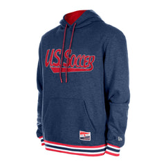 USMNT 5th & Ocean by New Era Throwback Fleece Pullover Hoodie Navy