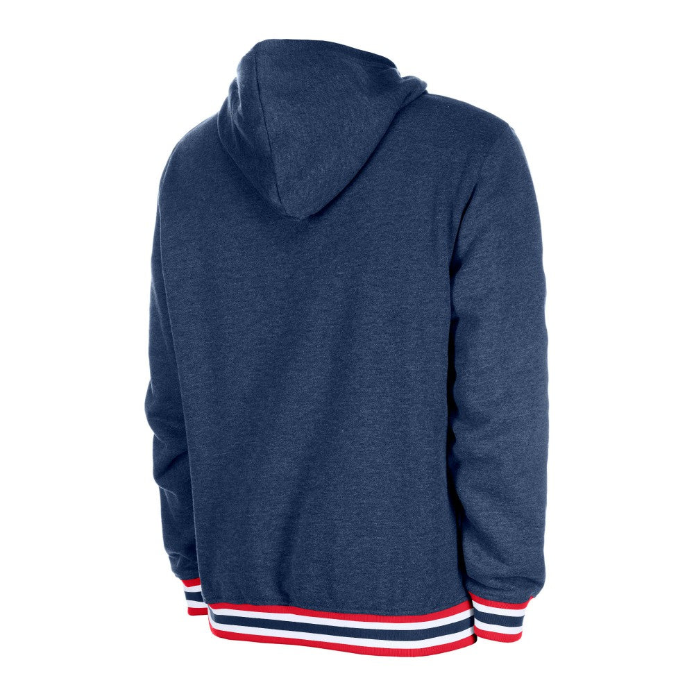 USMNT 5th & Ocean by New Era Throwback Fleece Pullover Hoodie Navy