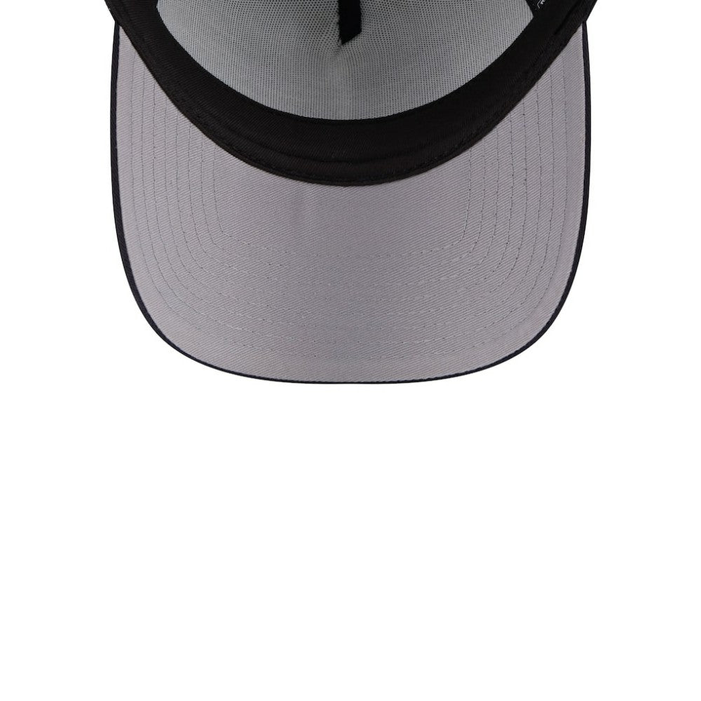 New York Yankees New Era Women's Throwback Team Foam Front A-Frame Trucker 9FORTY Adjustable Hat - White/Navy Hats