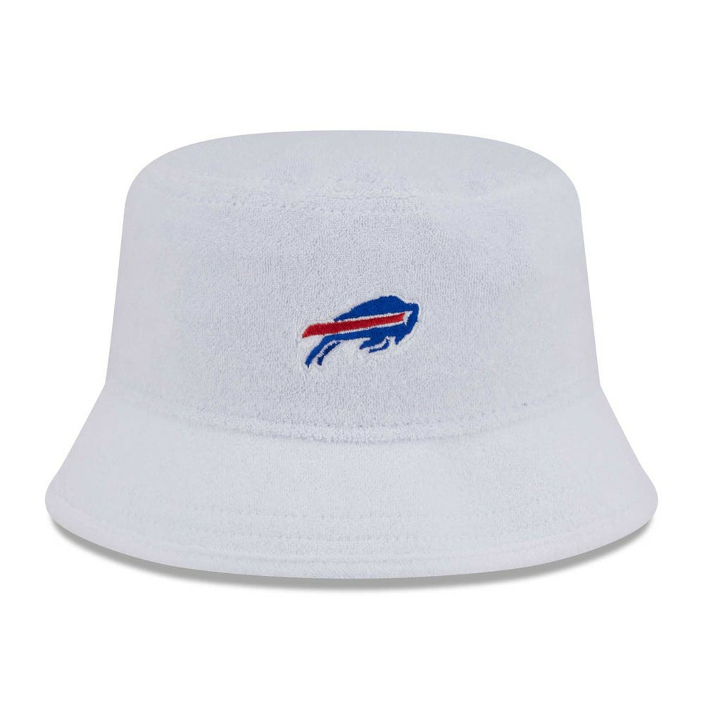 Buffalo Bills New Era Court Sport Terry Bucket Hat White