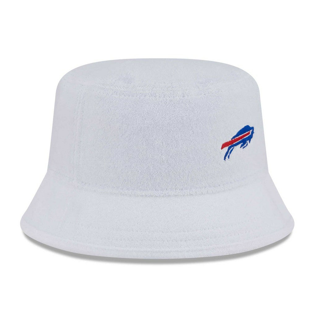 Buffalo Bills New Era Court Sport Terry Bucket Hat White