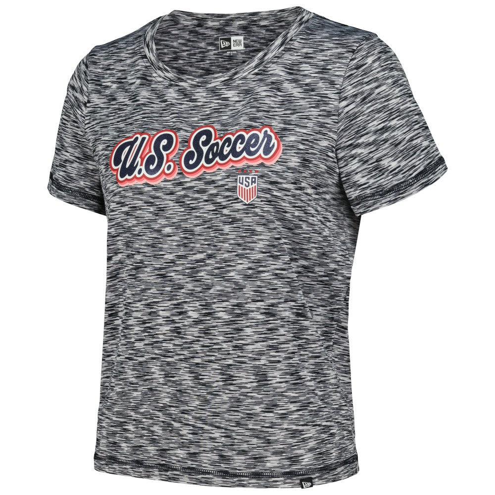 USWNT 5th & Ocean by New Era Women's Athletic T-Shirt Navy shop
