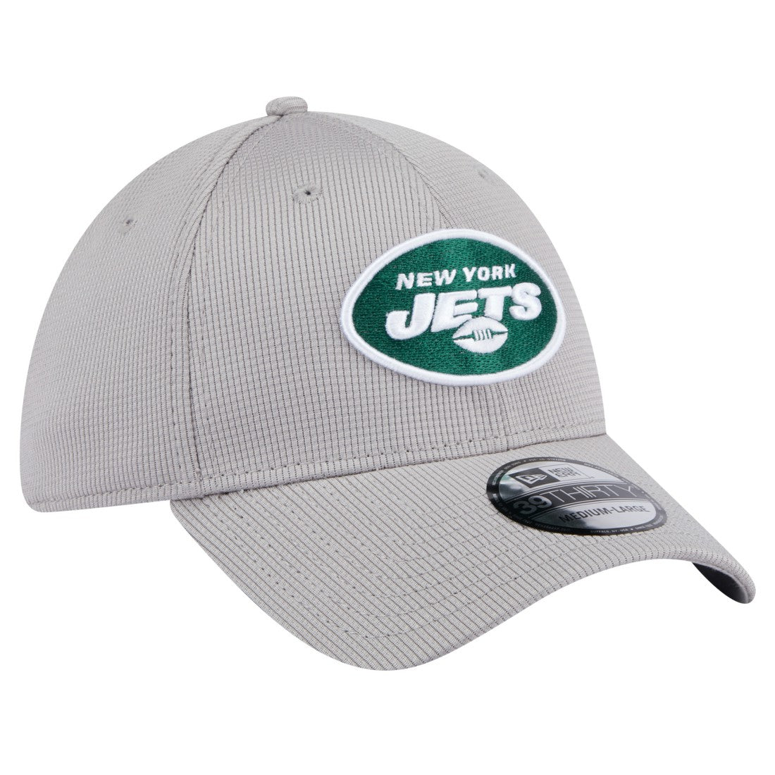 New York Jets New Era Active 39THIRTY Flex Hat Gray