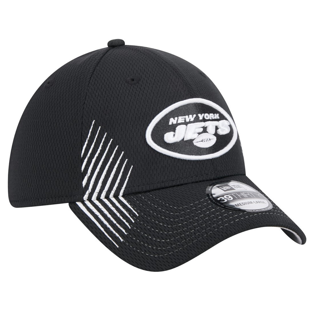 New York Jets New Era Active 39THIRTY Flex Hat Black