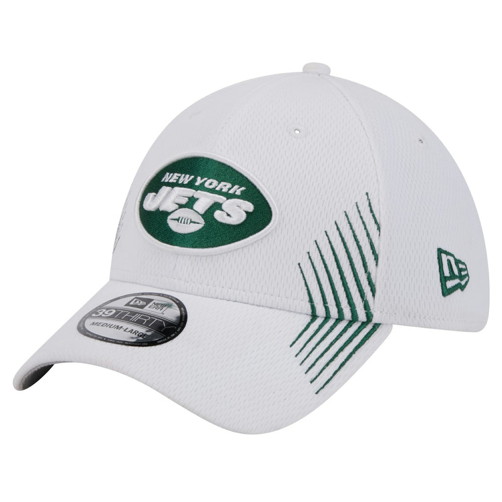 New York Jets New Era Active 39THIRTY Flex Hat White