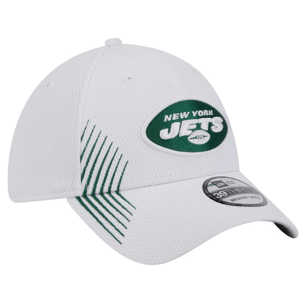 New York Jets New Era Active 39THIRTY Flex Hat White