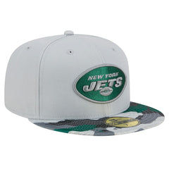 New York Jets New Era Active Camo 59FIFTY Fitted Hat Gray