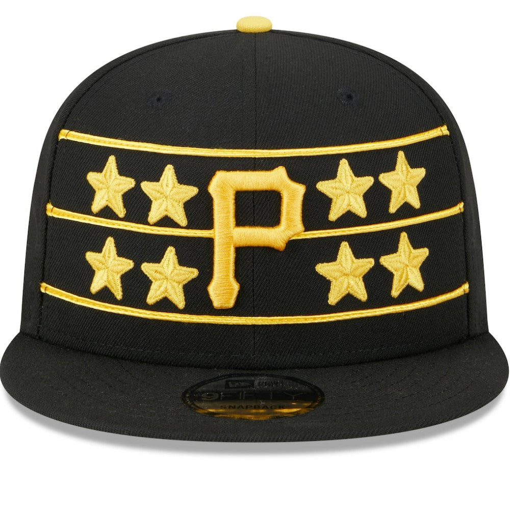 Pittsburgh Pirates New Era 2024 Batting Practice 9FIFTY Snapback Hat - Black Hats