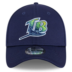 Tampa Bay Rays New Era 2025 Batting Practice 39THIRTY Flex Hat - Navy Hats