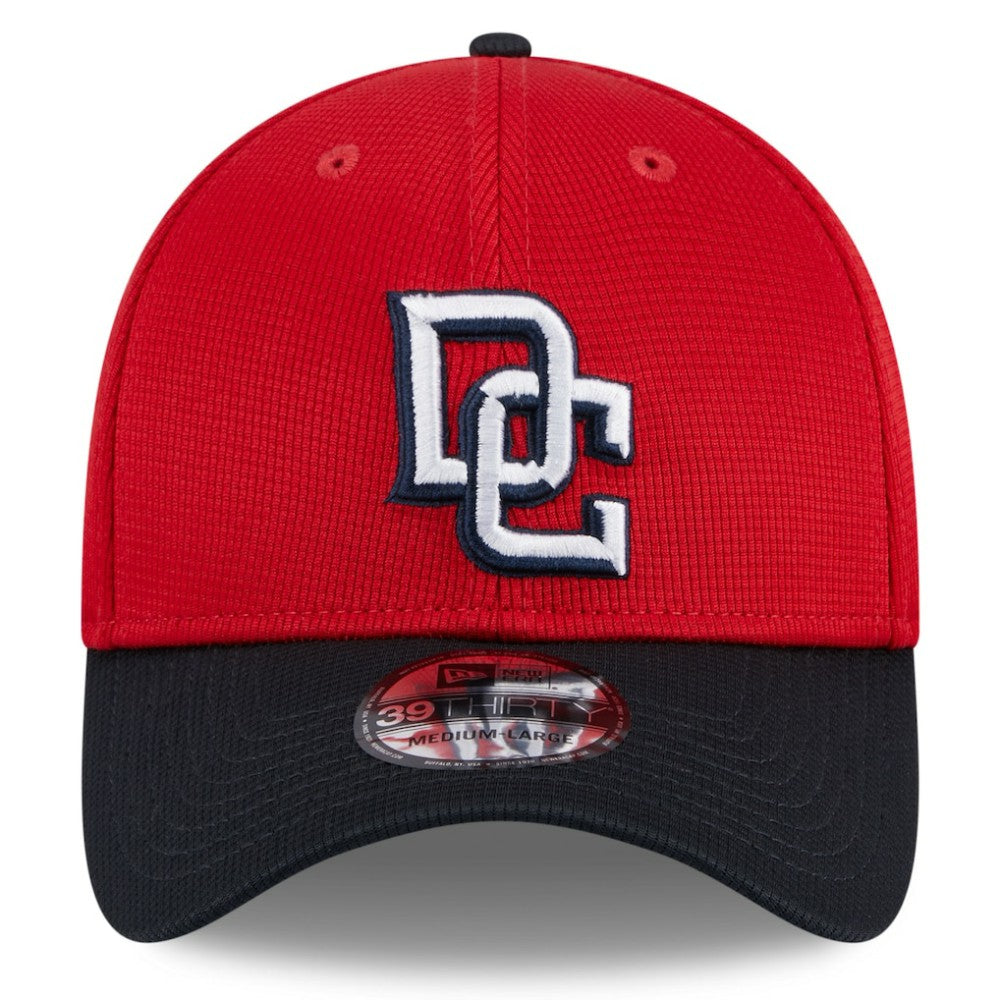 Washington Nationals New Era 2025 Batting Practice 39THIRTY Flex Hat - Red Hats