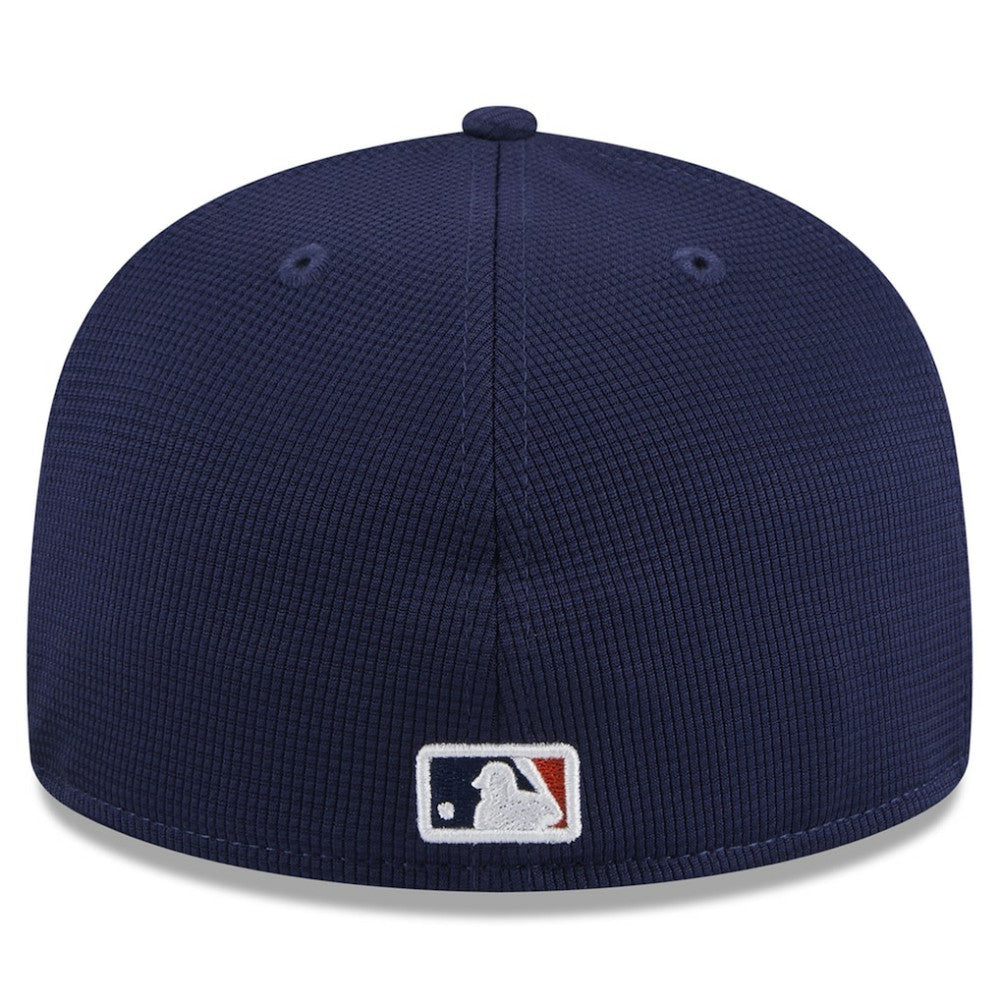 Houston Astros New Era 2025 Batting Practice 59FIFTY Fitted Hat - Orange Hats
