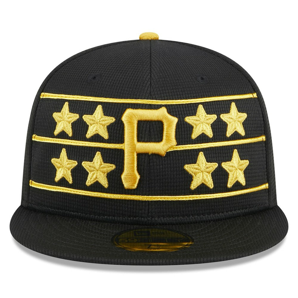 Pittsburgh Pirates New Era 2025 Batting Practice 59FIFTY Fitted Hat - Black Hats
