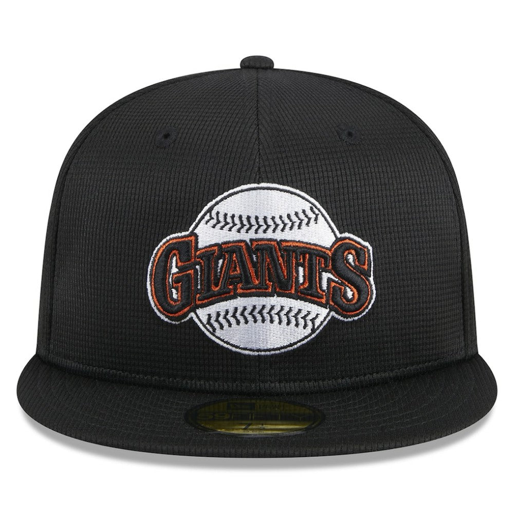 San Francisco Giants New Era 2025 Batting Practice 59FIFTY Fitted Hat - Black Hats