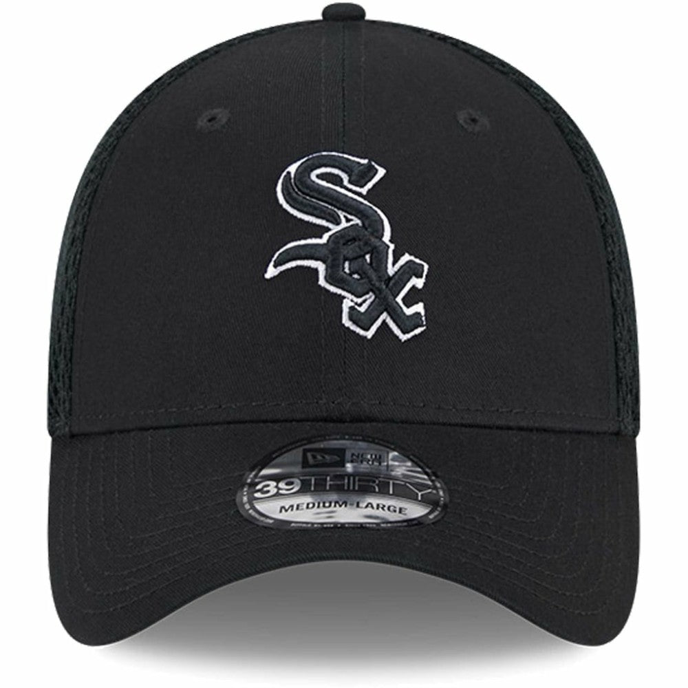 Chicago White Sox New Era Neo 39THIRTY Flex Hat - Black/White Hats