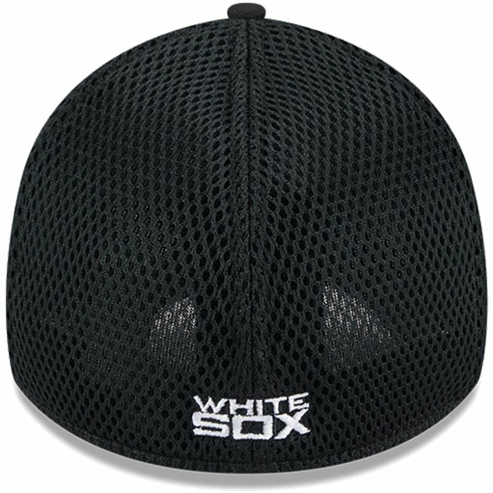 Chicago White Sox New Era Neo 39THIRTY Flex Hat - Black/White Hats