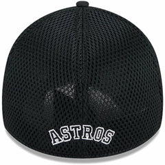 Houston Astros New Era Neo 39THIRTY Flex Hat - Black/White Hats