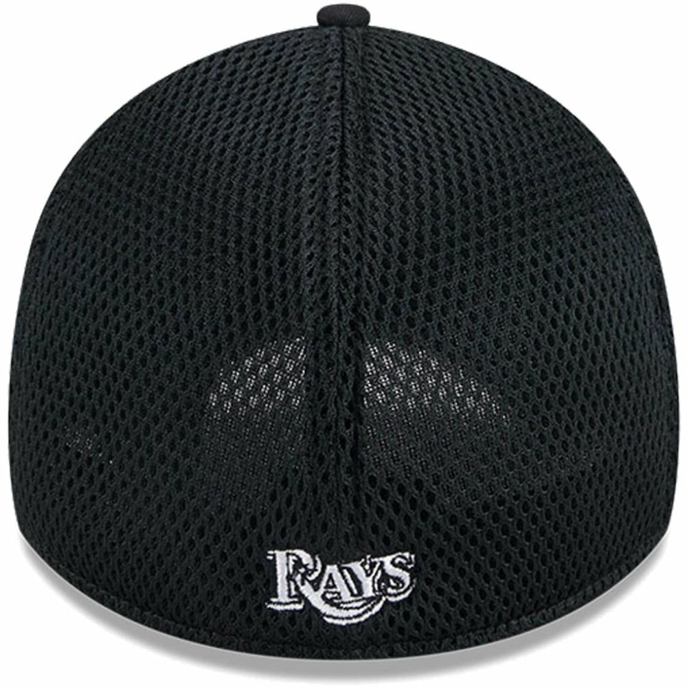 Tampa Bay Rays New Era Neo 39THIRTY Flex Hat - Black/White Hats