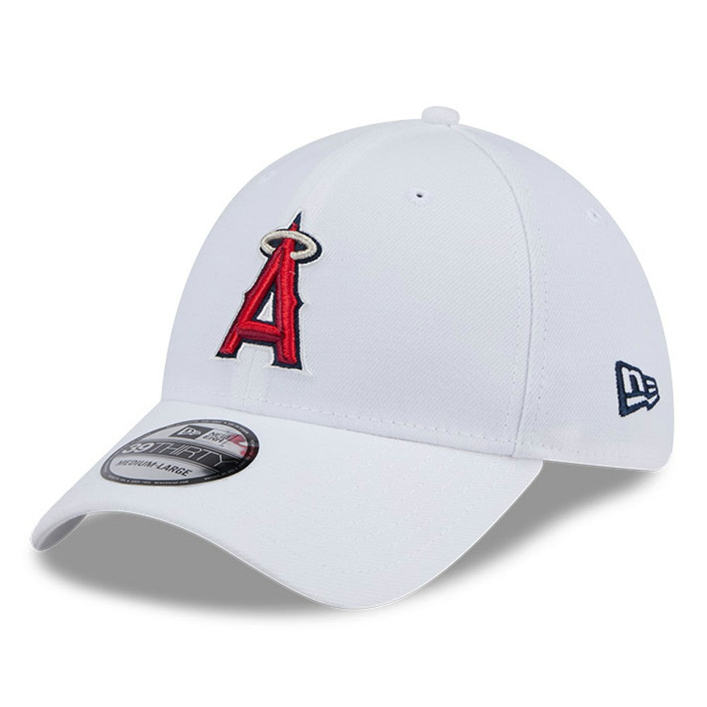Los Angeles Angels New Era 39THIRTY Flex Hat - White Hats