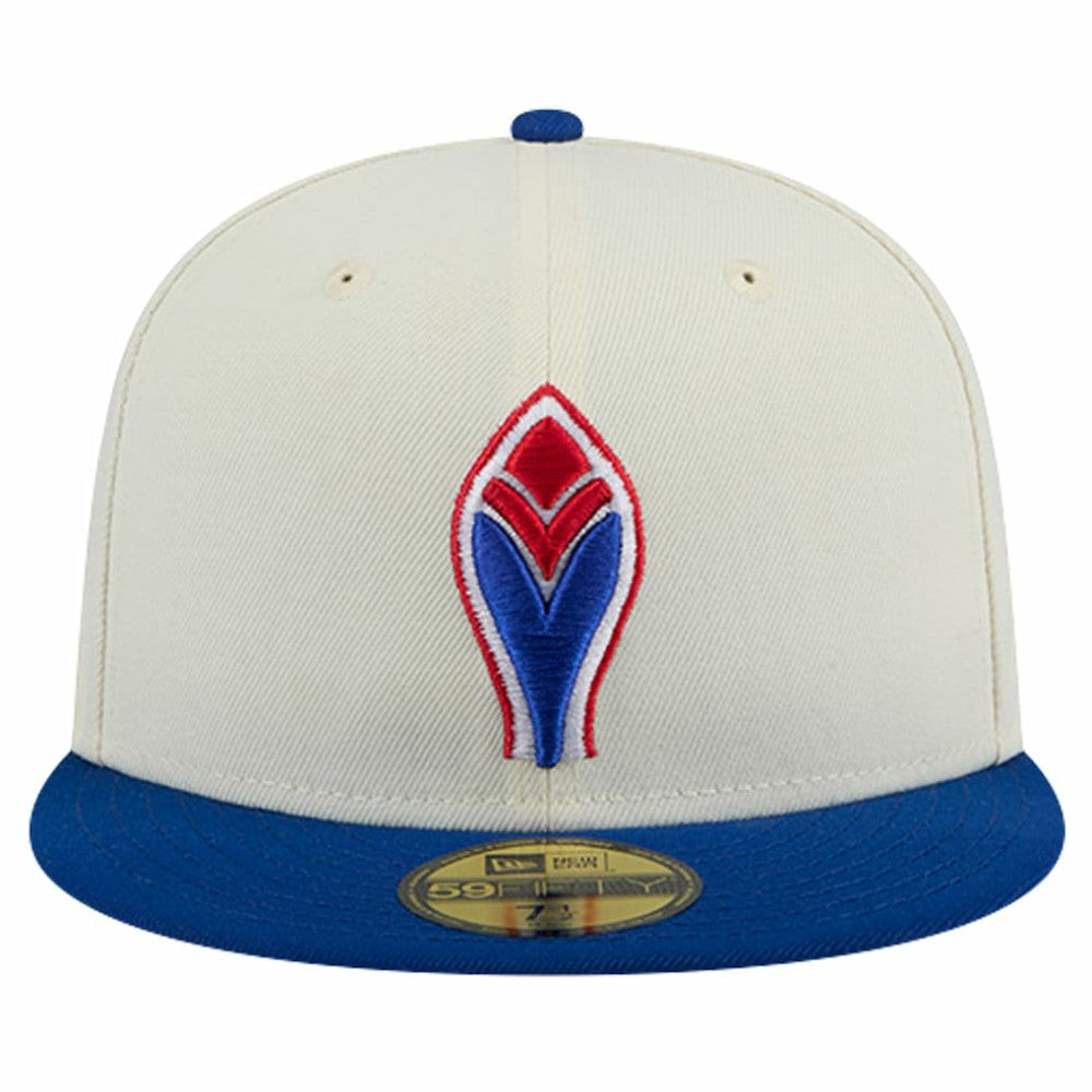Atlanta Braves New Era Cooperstown Collection Alternate Chrome 59FIFTY Fitted Hat - Cream Hats