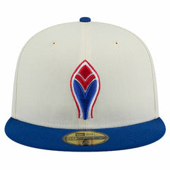 Atlanta Braves New Era Cooperstown Collection Alternate Chrome 59FIFTY Fitted Hat - Cream Hats