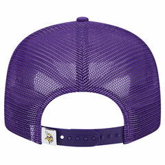 Minnesota Vikings New Era Main Trucker 9FIFTY Snapback Hat Purple