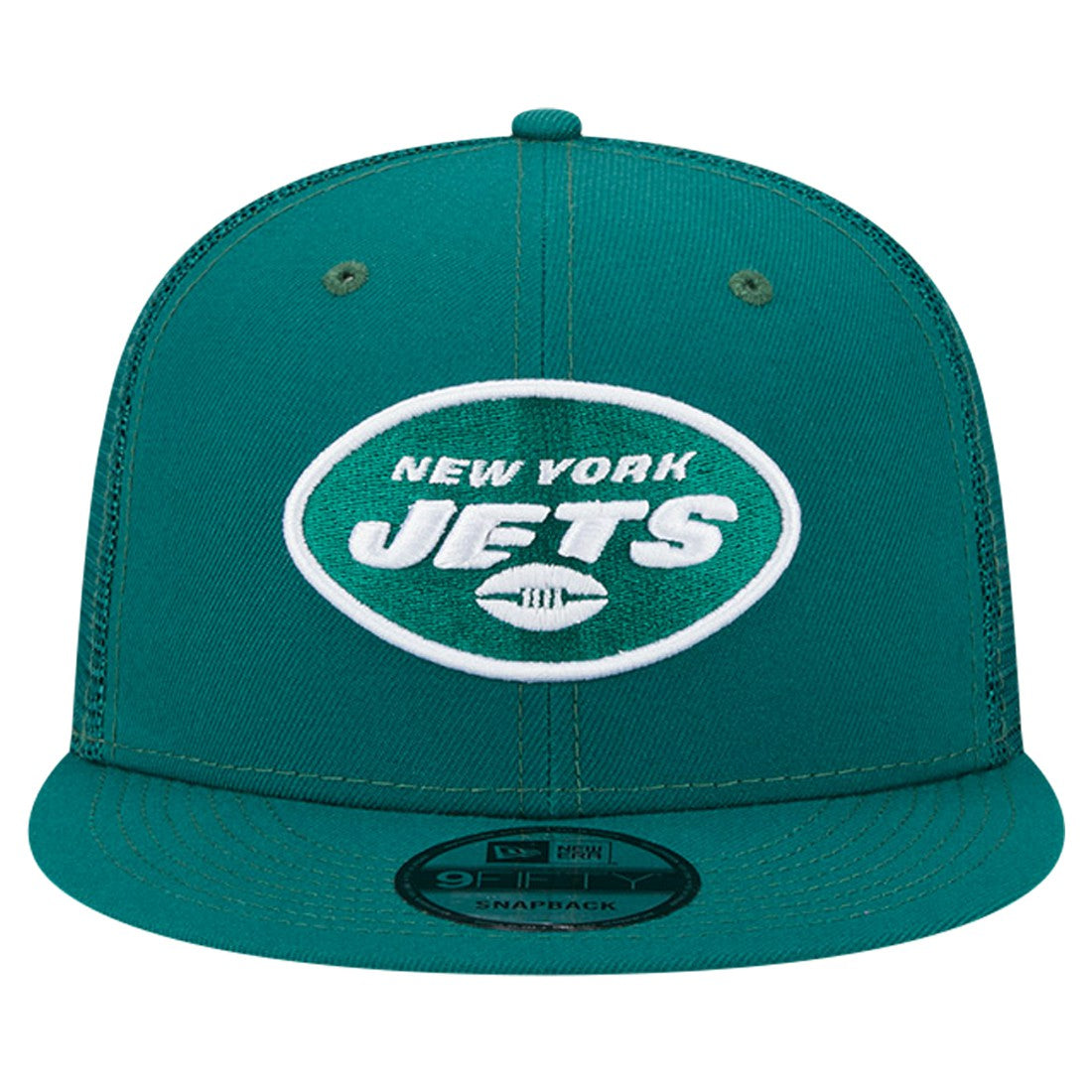 New York Jets New Era Main Trucker 9FIFTY Snapback Hat Green