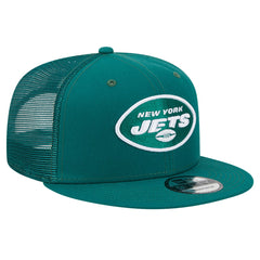 New York Jets New Era Main Trucker 9FIFTY Snapback Hat Green