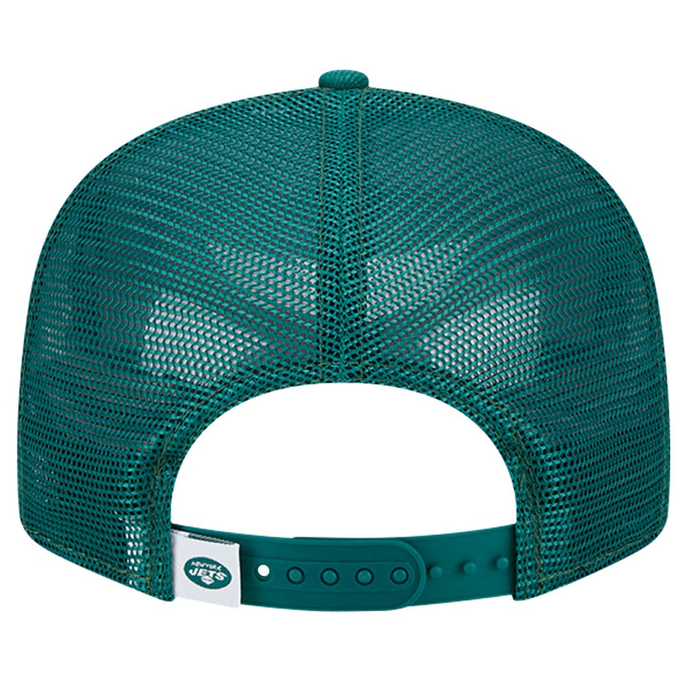 New York Jets New Era Main Trucker 9FIFTY Snapback Hat Green