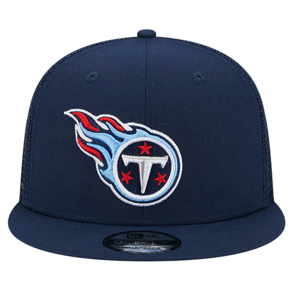 Tennessee Titans New Era Main Trucker 9FIFTY Snapback Hat Navy