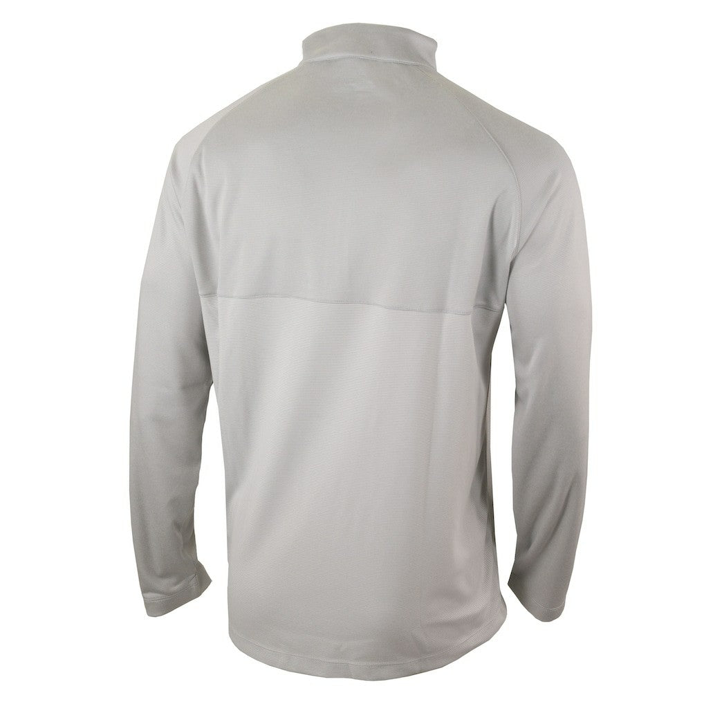 Denver Nuggets Omni-Wick Rockin' It Quarter-Zip Pullover Top Heather Gray
