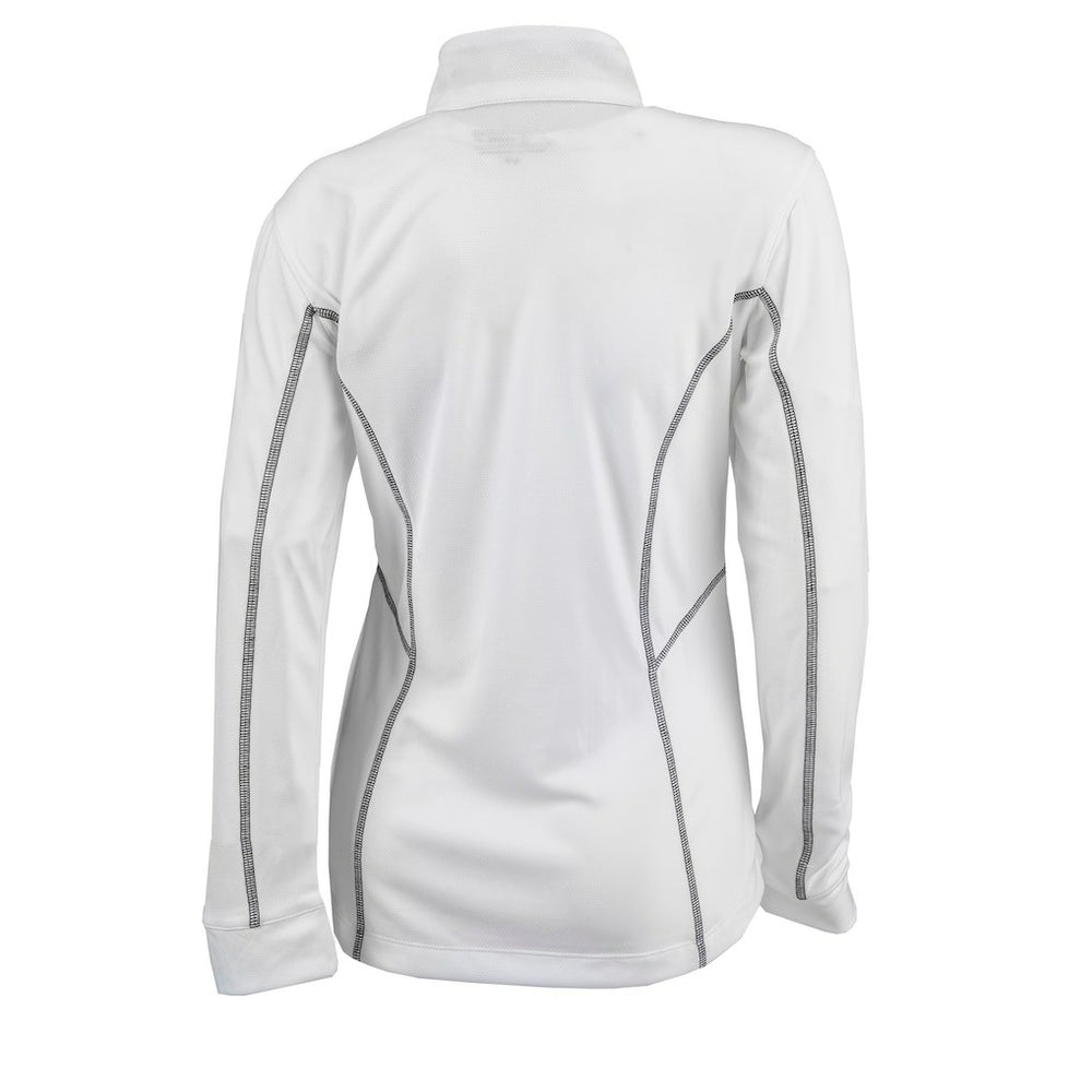 Boston Celtics Women's Omni-Wick Shotgun Quarter-Zip Pullover Top White