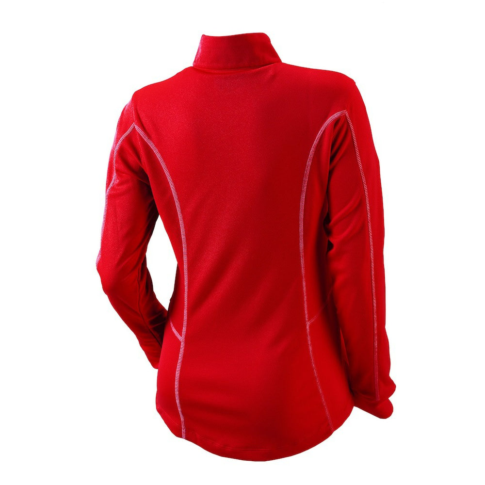 New Orleans Pelicans Women's Omni-Wick Shotgun Quarter-Zip Pullover Top Red