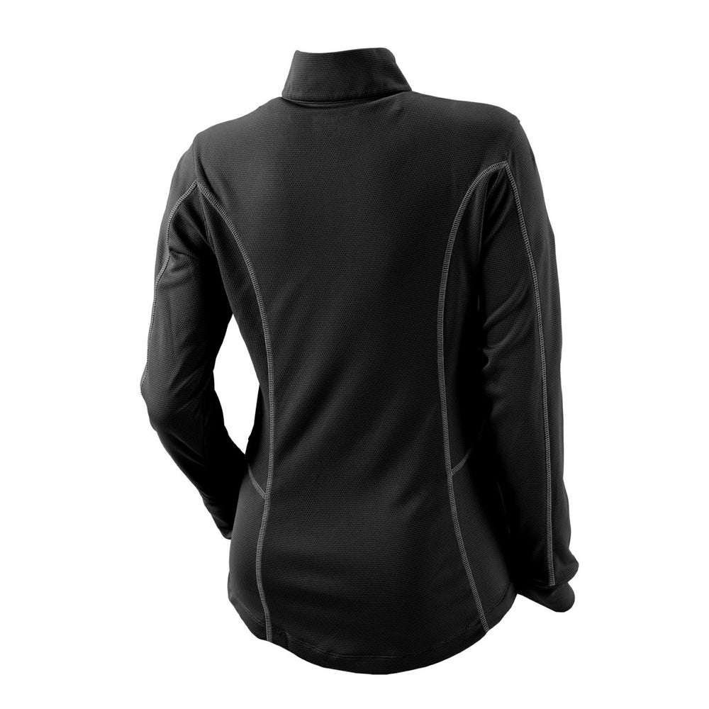 San Antonio Spurs Women's Omni-Wick Shotgun Quarter-Zip Pullover Top Black