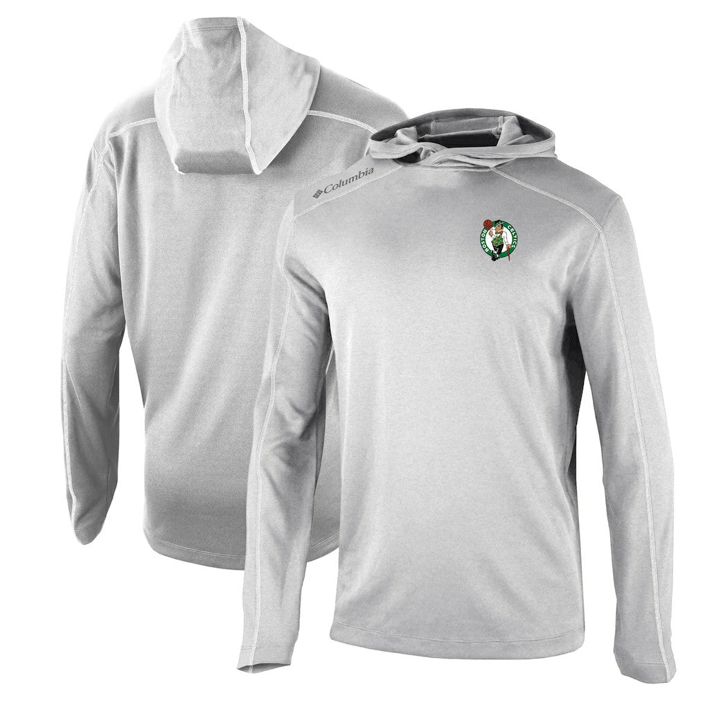 Boston Celtics Shotgun Pullover Hoodie Gray