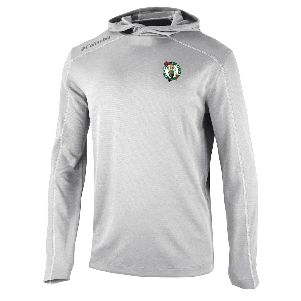 Boston Celtics Shotgun Pullover Hoodie Gray