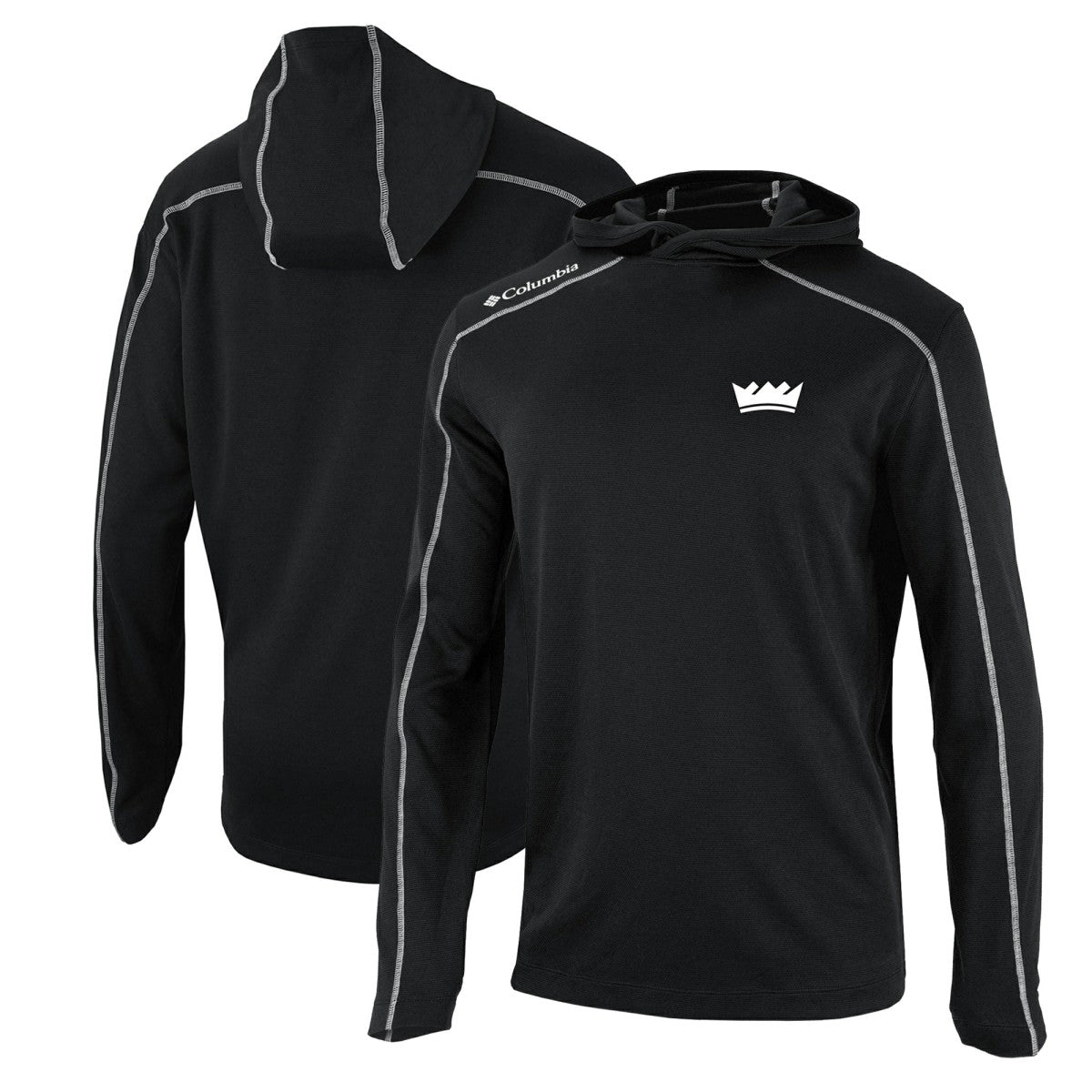 Sacramento Kings Shotgun Pullover Hoodie Black