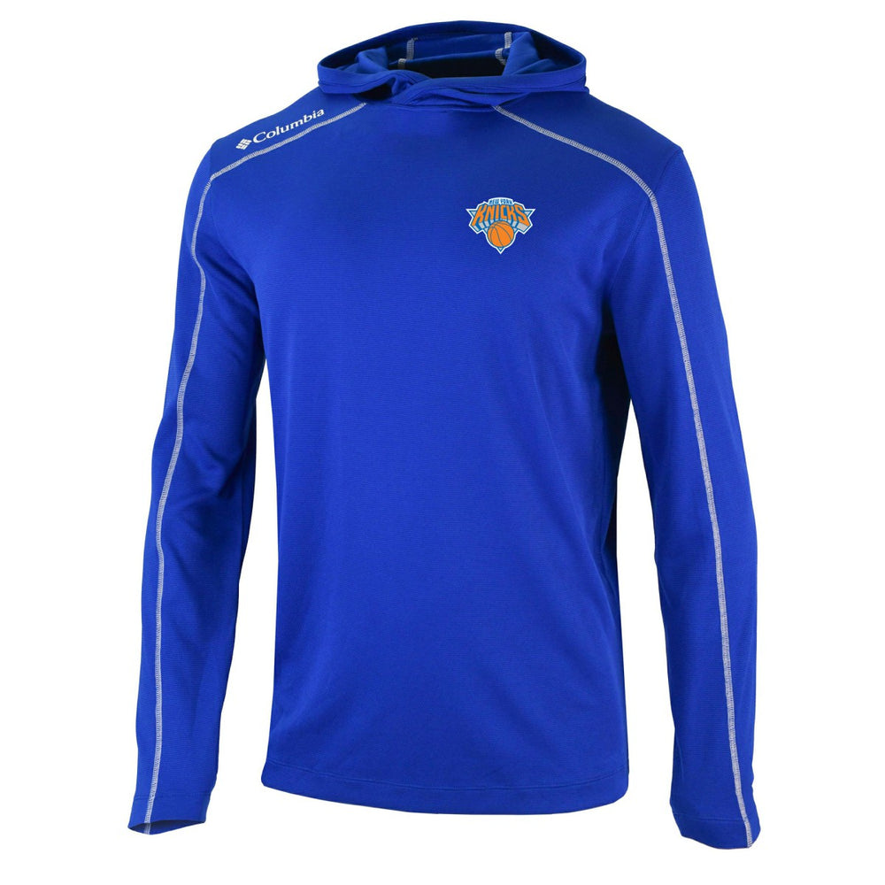 New York Knicks Shotgun Pullover Hoodie Blue