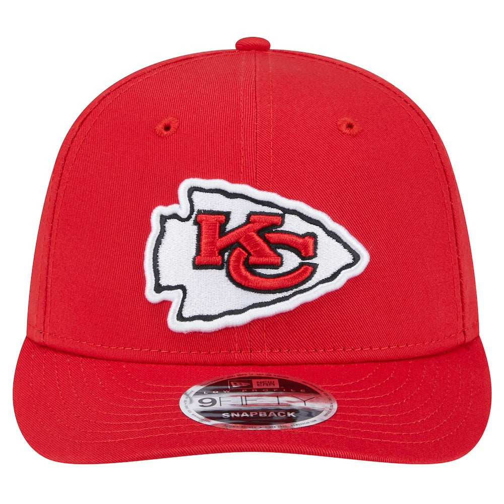 Kansas City Chiefs New Era Main Low Profile 9FIFTY Snapback Hat Red